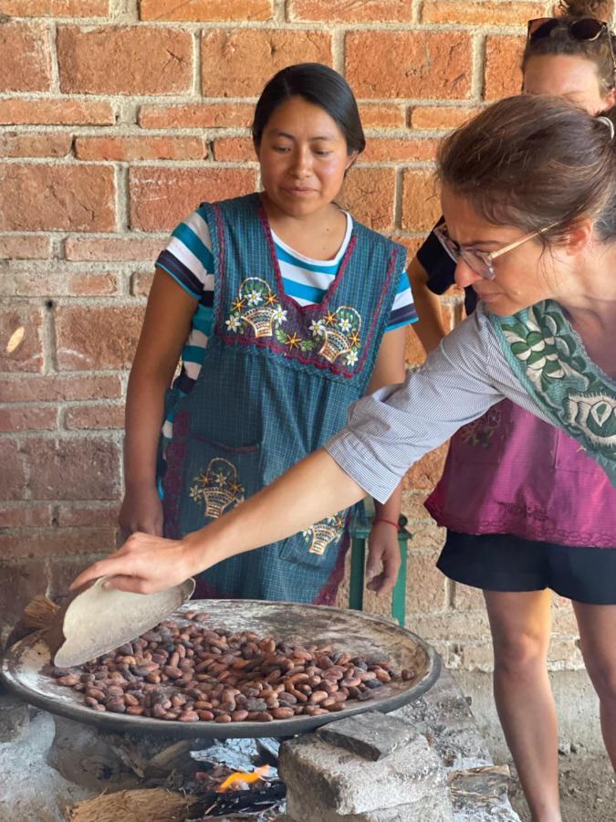 לינה וארוחת בוקר Teotitlán del Valle Lizu Tu Casa En Un Pueblo Zapoteca מראה חיצוני תמונה