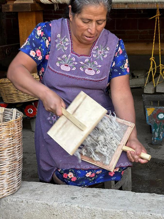 לינה וארוחת בוקר Teotitlán del Valle Lizu Tu Casa En Un Pueblo Zapoteca מראה חיצוני תמונה