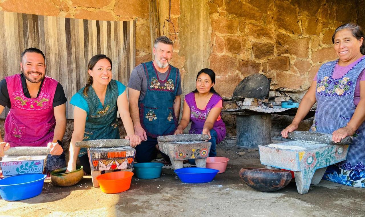 לינה וארוחת בוקר Teotitlán del Valle Lizu Tu Casa En Un Pueblo Zapoteca מראה חיצוני תמונה