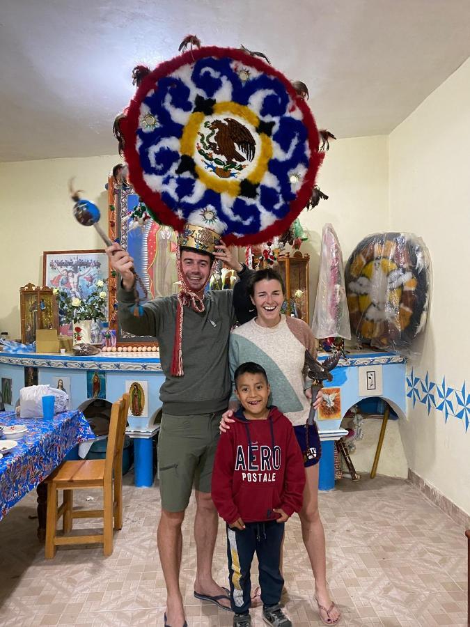 לינה וארוחת בוקר Teotitlán del Valle Lizu Tu Casa En Un Pueblo Zapoteca מראה חיצוני תמונה