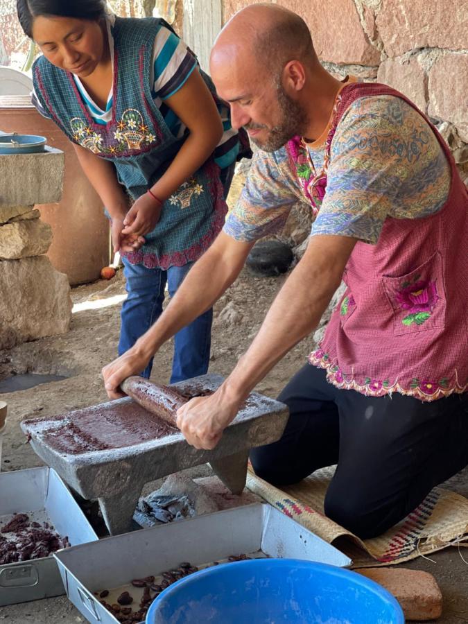 לינה וארוחת בוקר Teotitlán del Valle Lizu Tu Casa En Un Pueblo Zapoteca מראה חיצוני תמונה