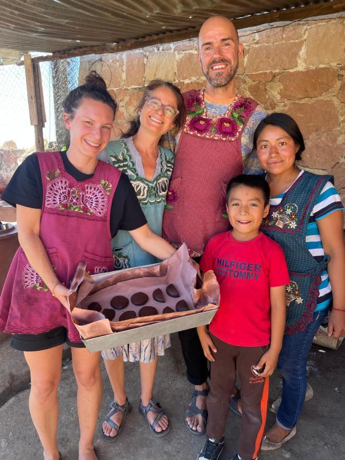 לינה וארוחת בוקר Teotitlán del Valle Lizu Tu Casa En Un Pueblo Zapoteca מראה חיצוני תמונה